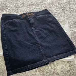 Lauren Jeans Co. Denim Skirt Size 16